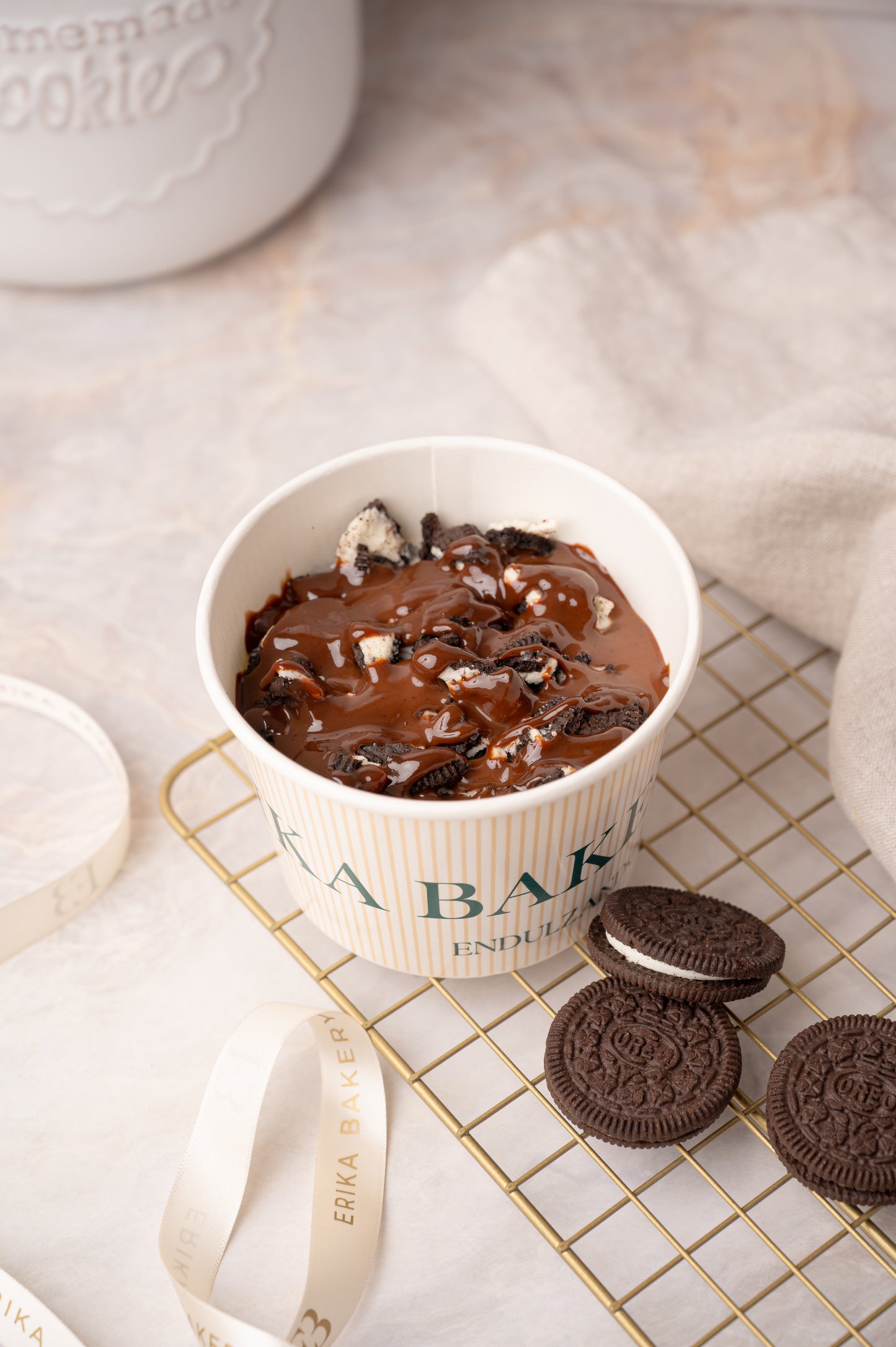 Cheesecake de oreo cuchareable