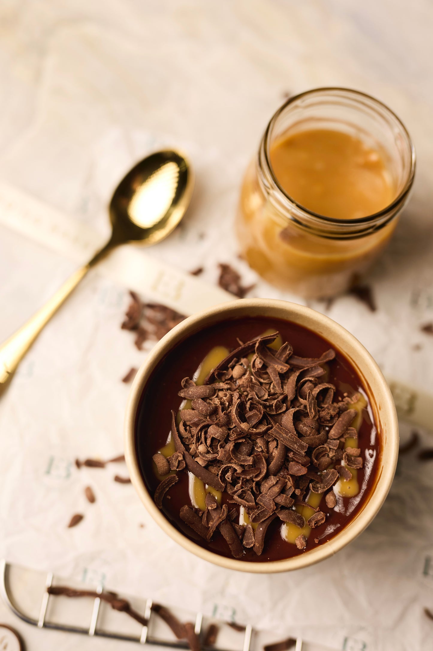 Torta de chocolate cuchareable