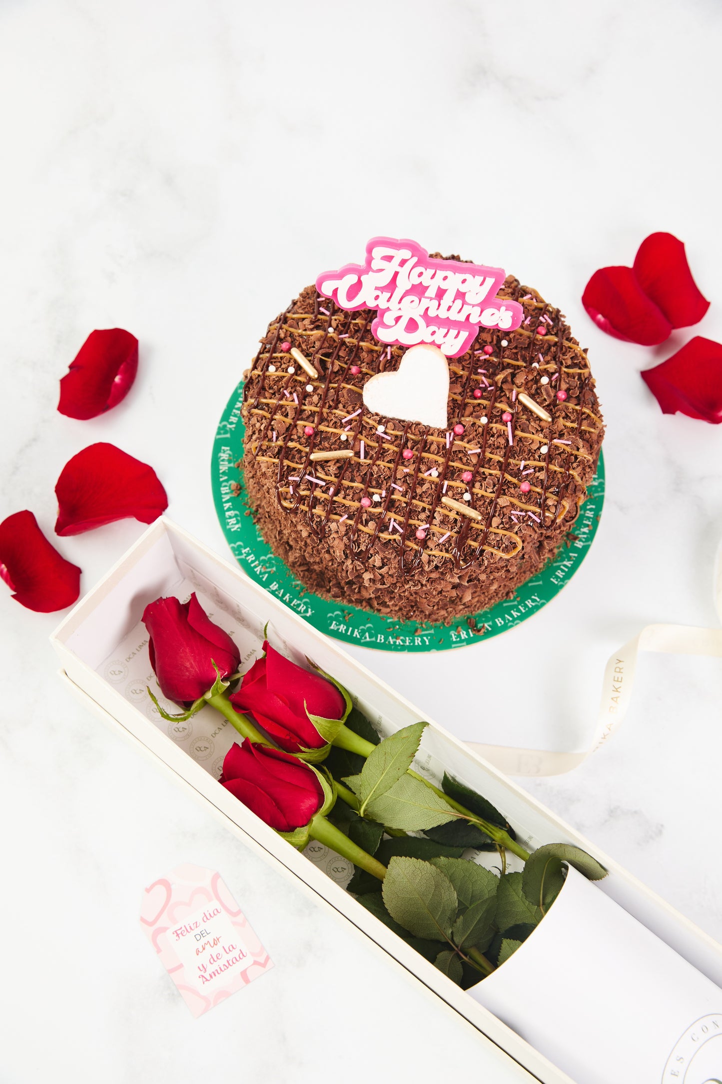 Chocolatosa con Caja 3 Rosas DCA Lima