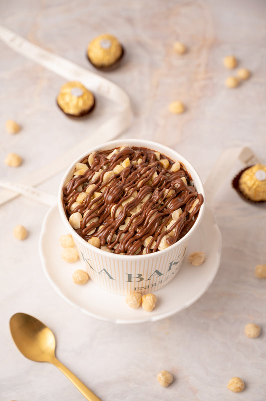 Torta Ferrero con Nutella Cuchareable