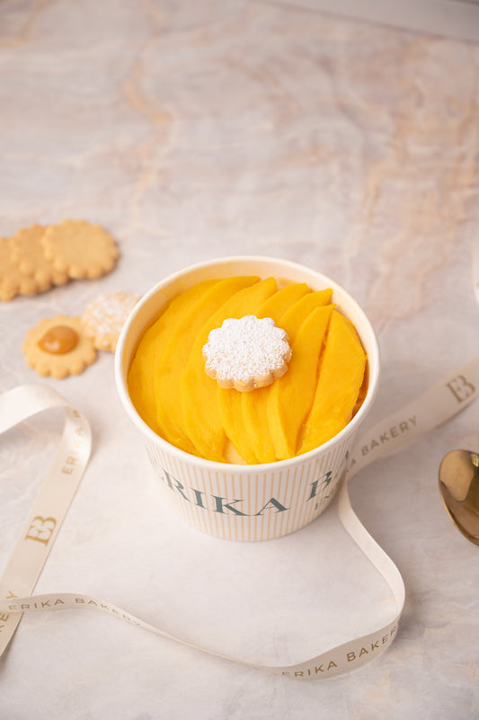 Alfajor con mango cuchareable