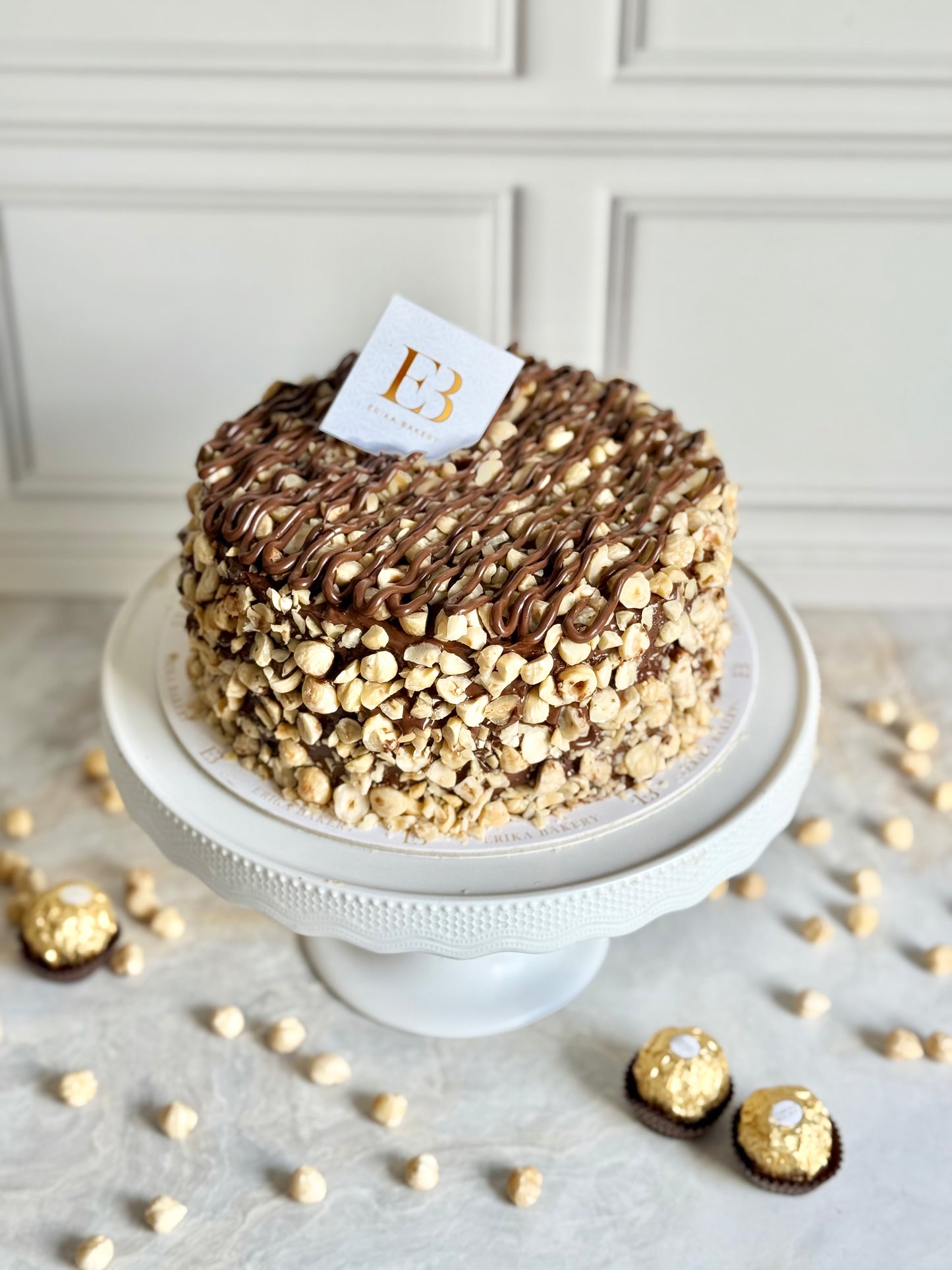 Torta Ferrero con Nutella