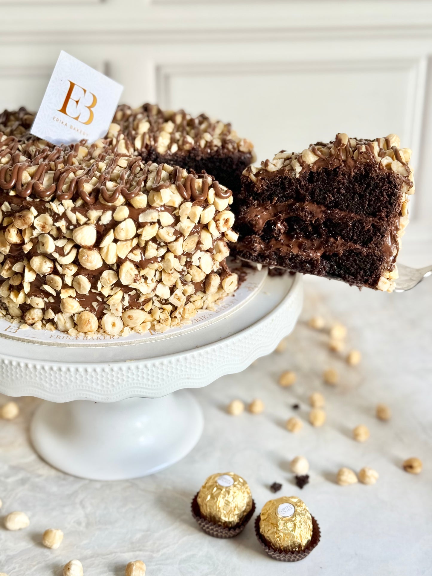 Torta Ferrero con Nutella