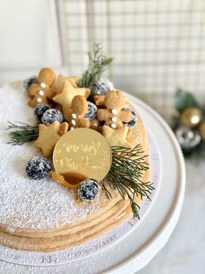 Torta Alfajor Navideño