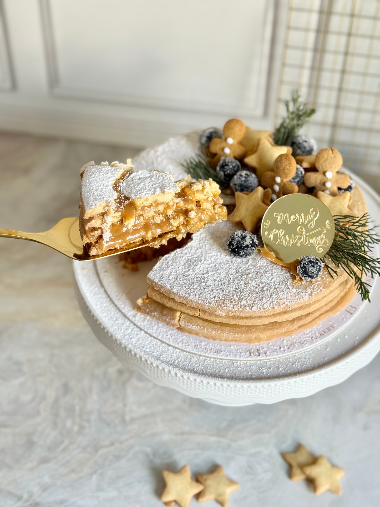 Torta Alfajor Navideño