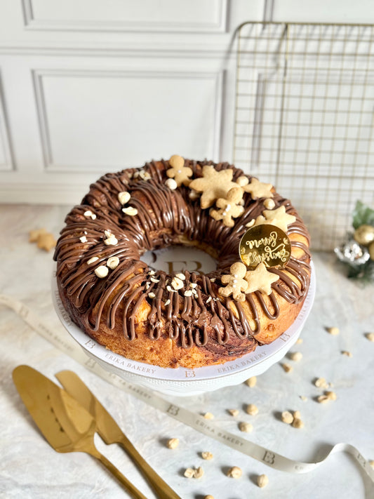Trenza Nutella Navideña