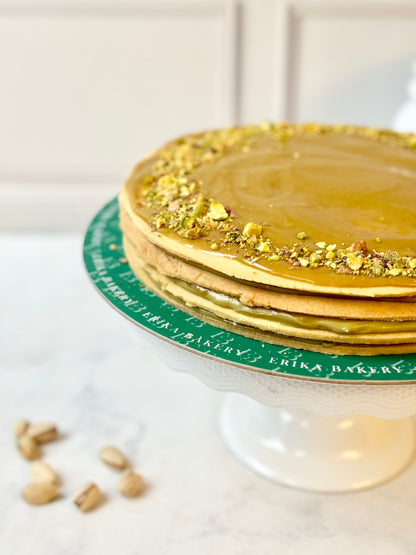 Torta Alfajor Pistacho